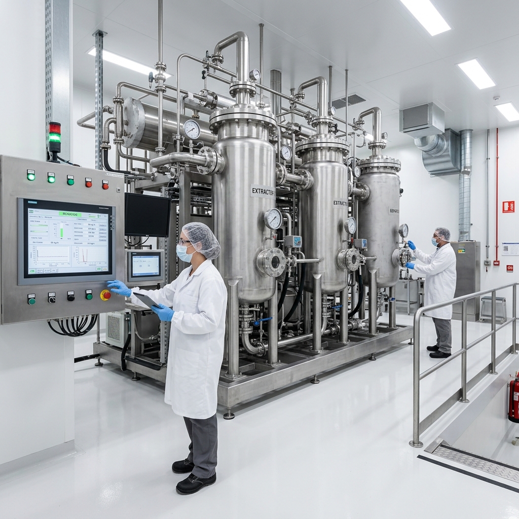 CO2 Supercritical Extraction Plant