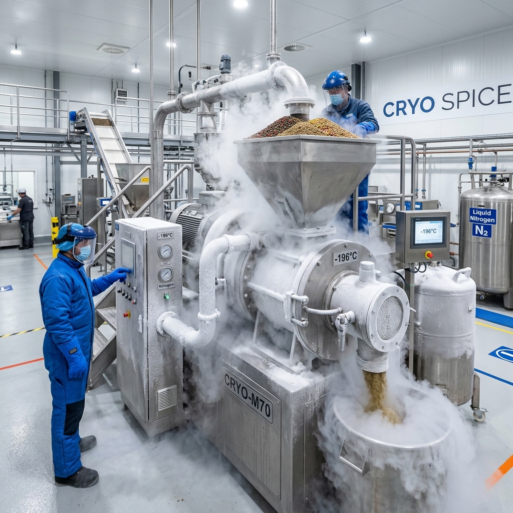 Cryogenic Grinding at -196°C